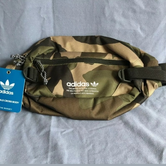 adidas camo fanny pack